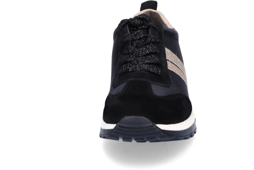 Paul Green 5392 Dames Sportschoenen - 38 - Zwart