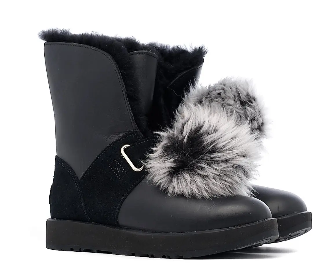 UGG W Isley Waterproof Black 36 Dames Snowboots