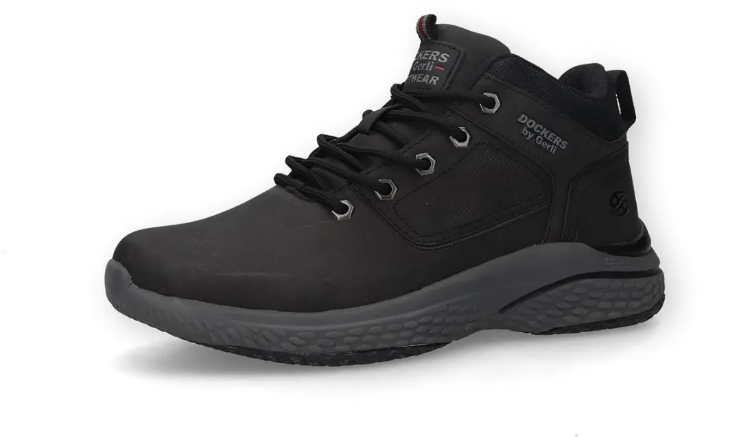 Dockers by Gerli Heren Sneakers Veterschoenen Black