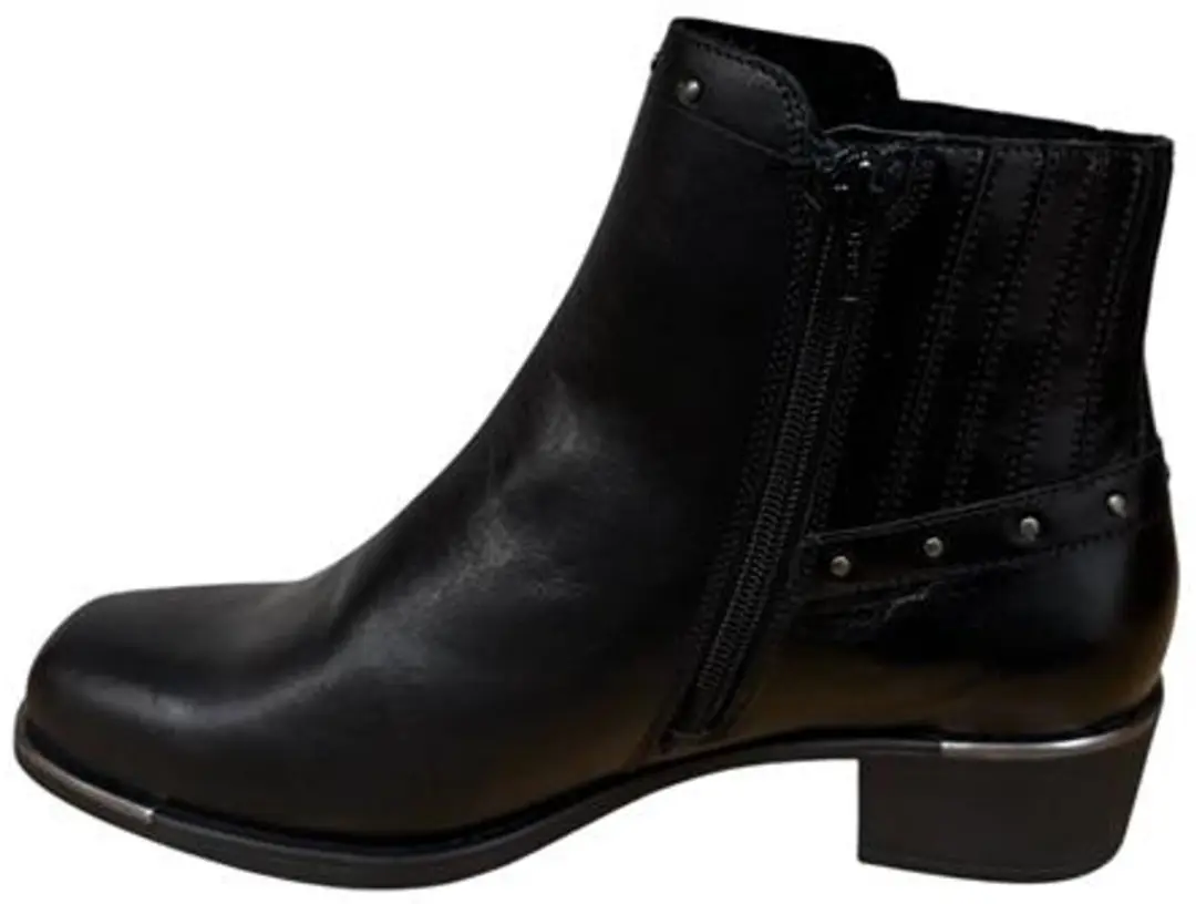 Durea 9821 Enkellaars - Zwart - Maat 41