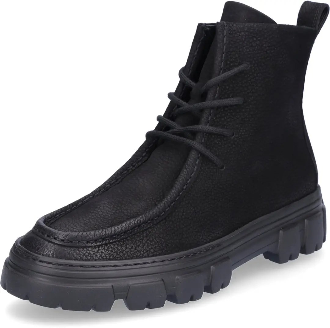 Paul Green dames veterschoen zwart
