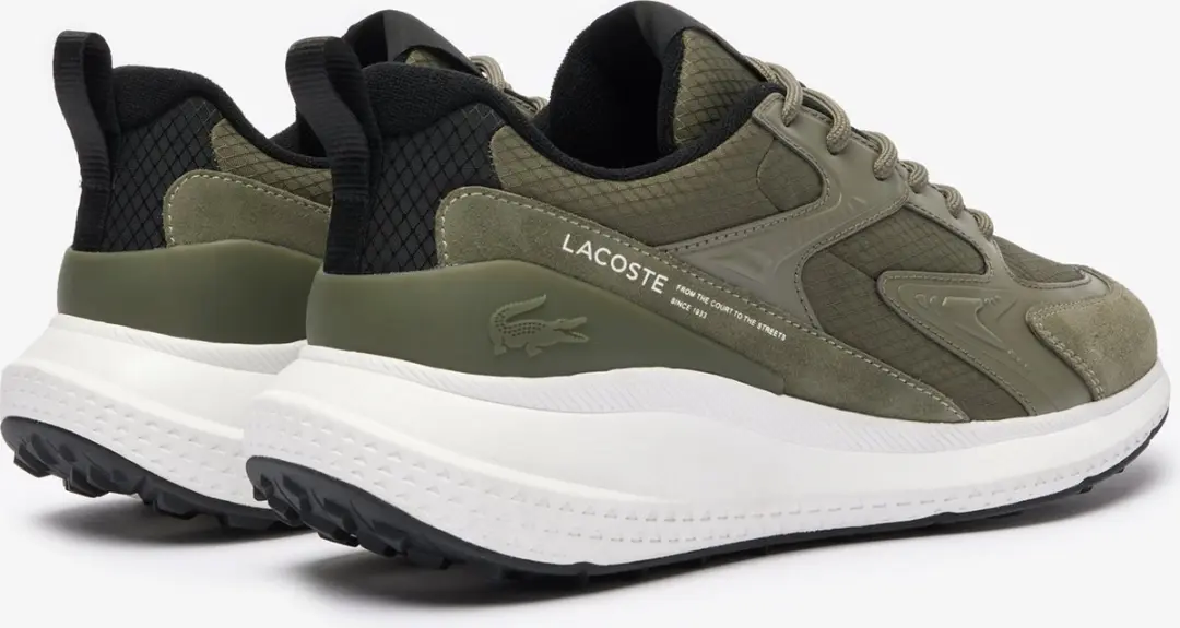 Lacoste L003 Evo Heren Sneakers - Legergroen/Wit - Maat 41 - afbeelding 6 van 6