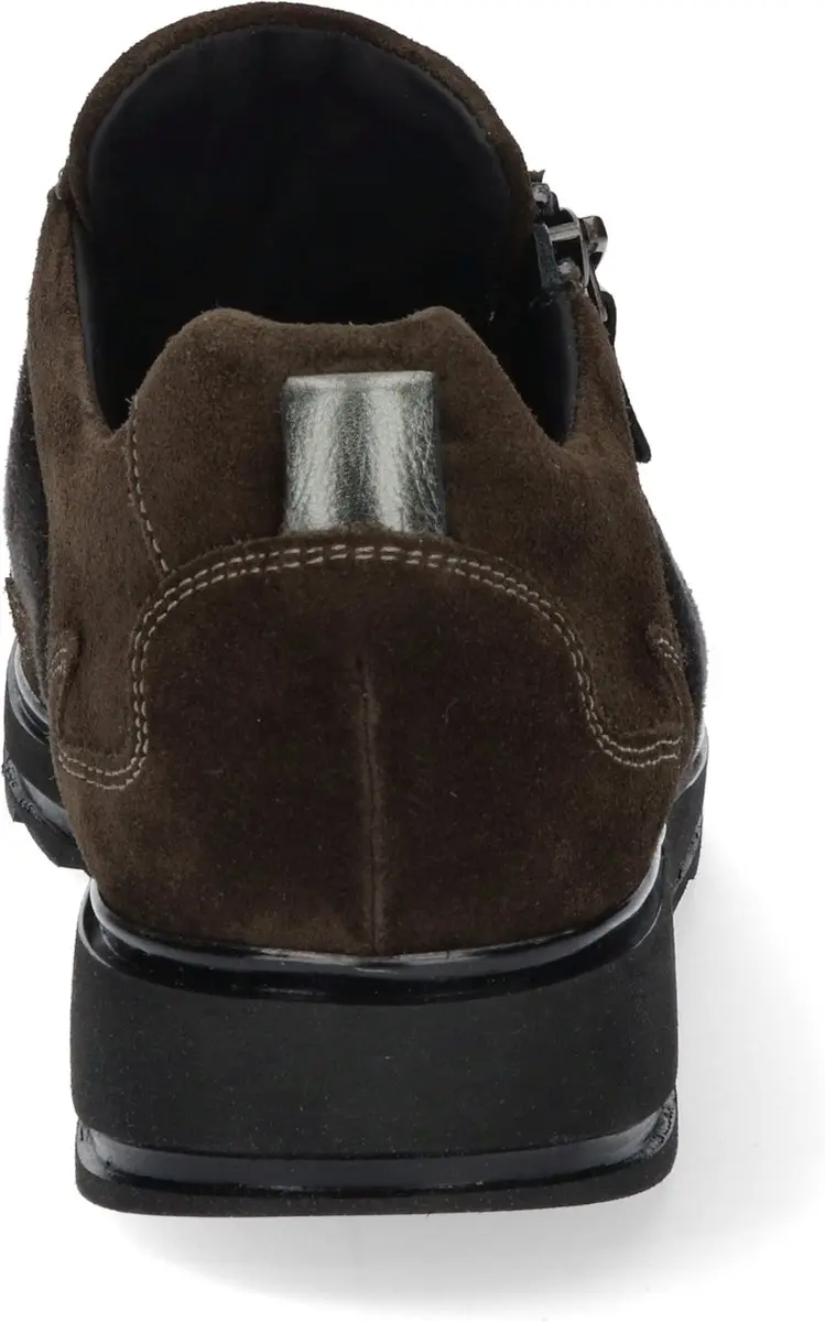 Durea 6261 Flex Sneaker - Olijf/Flora/Zwart