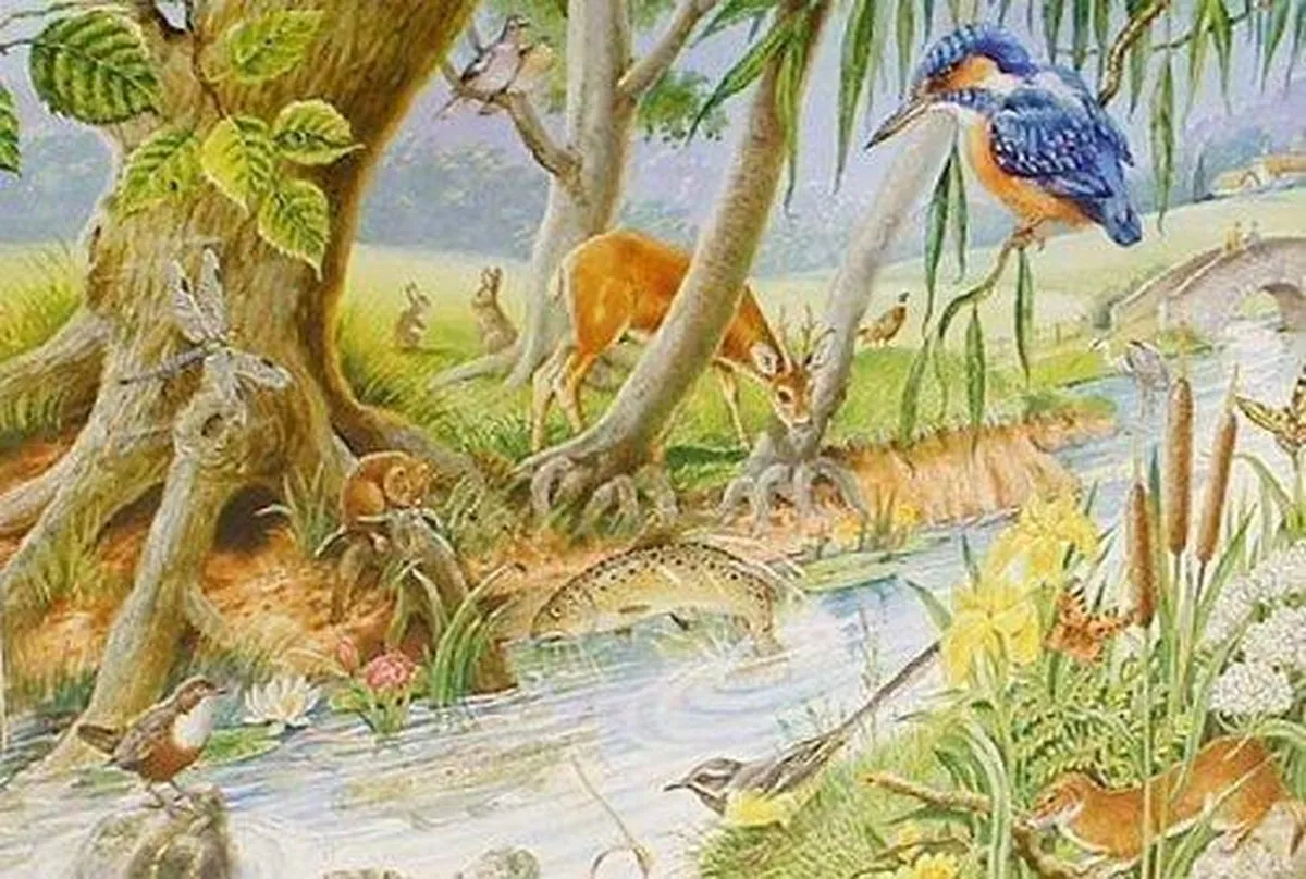 House Of Puzzles By The Riverbank Puzzel