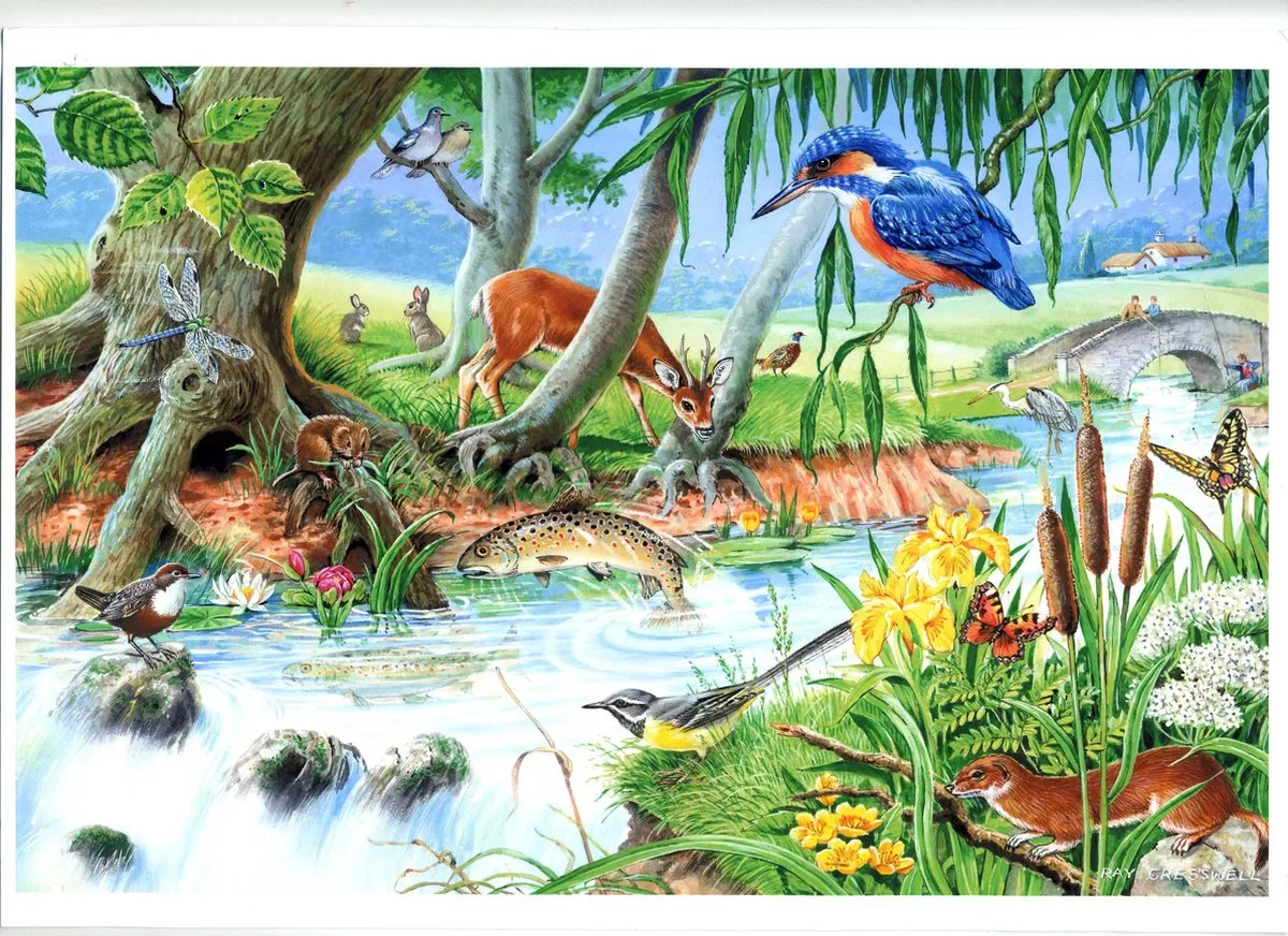 House Of Puzzles By The Riverbank Puzzel - 250 Stuks HP0139