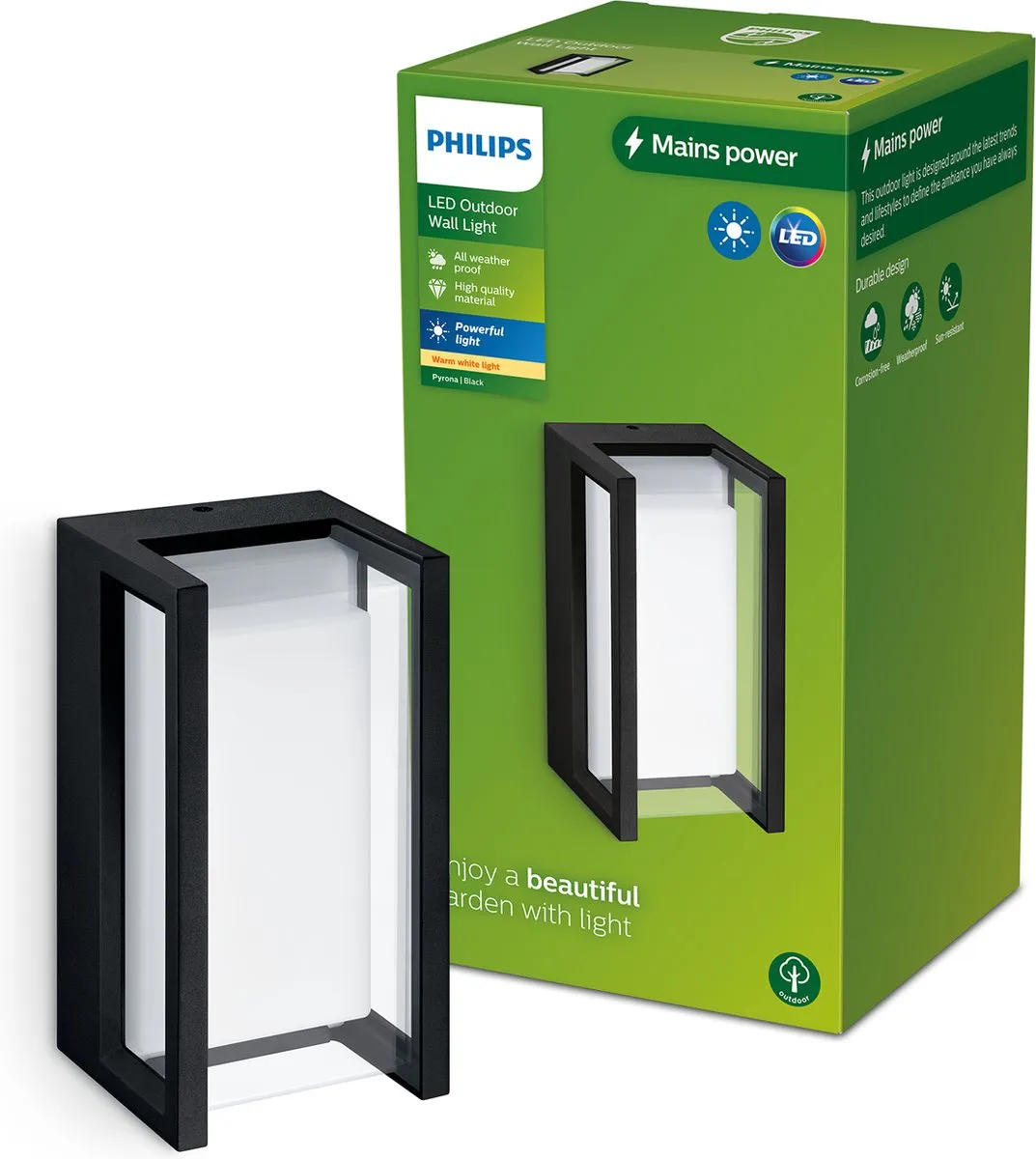 Philips Pyrona Wandlamp 12W