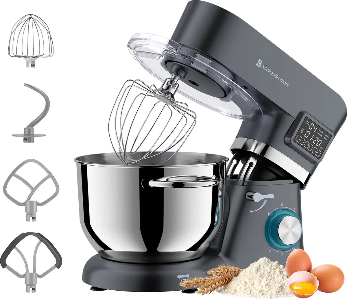 KitchenBrothers Keukenrobot 1400W