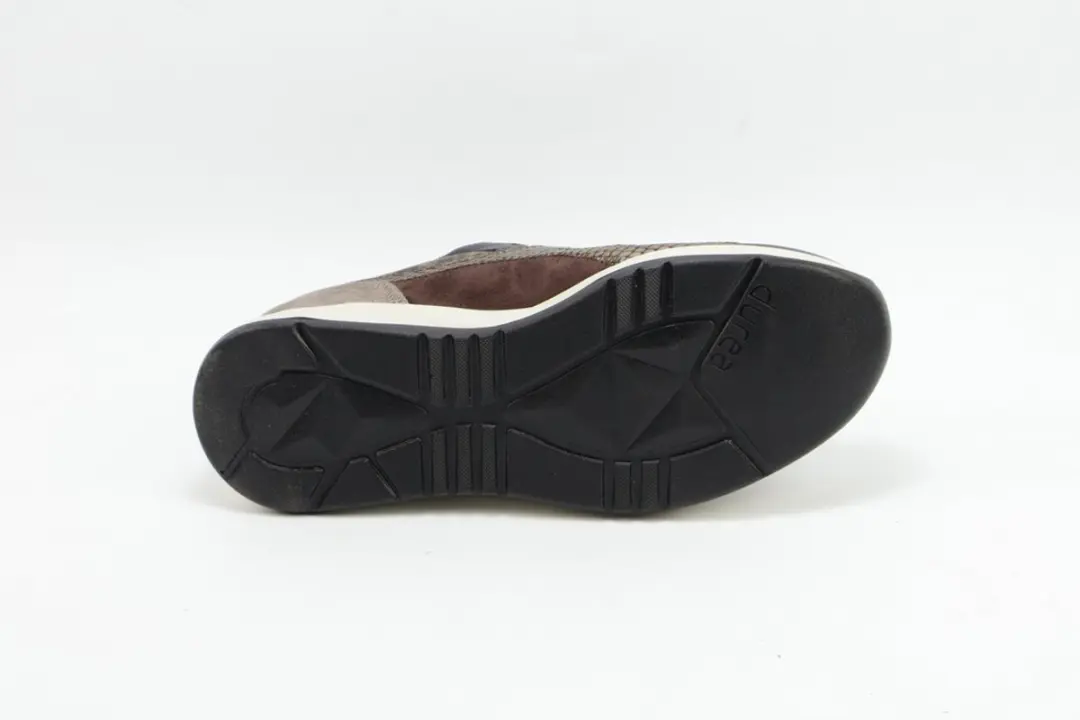 Durea 6318 K Lage Sneakers Dames - Zwart - Maat 42