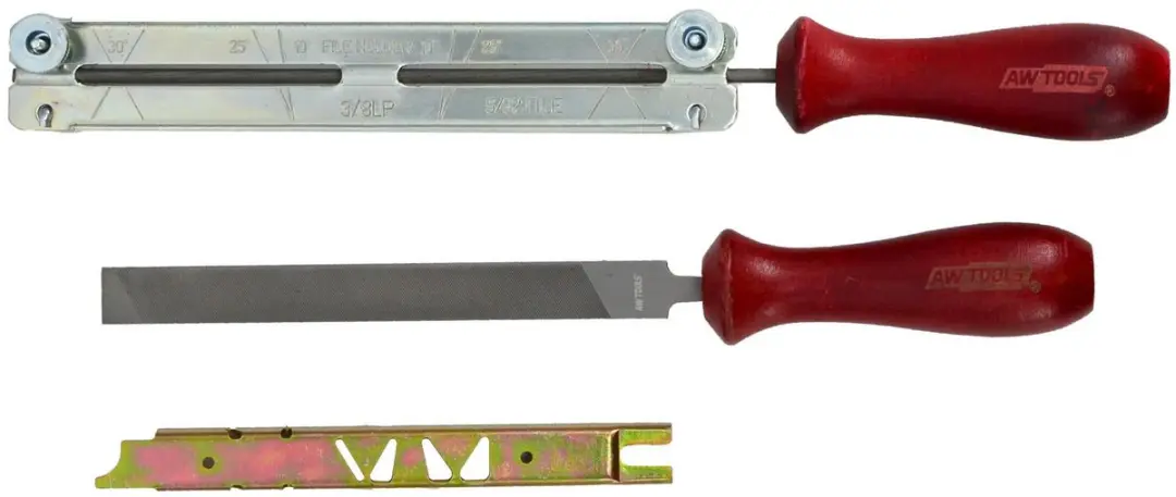 Awtools AW80215 Kettingzaagslijper Set - 4,5 mm - 4 Stuks - afbeelding 2 van 4