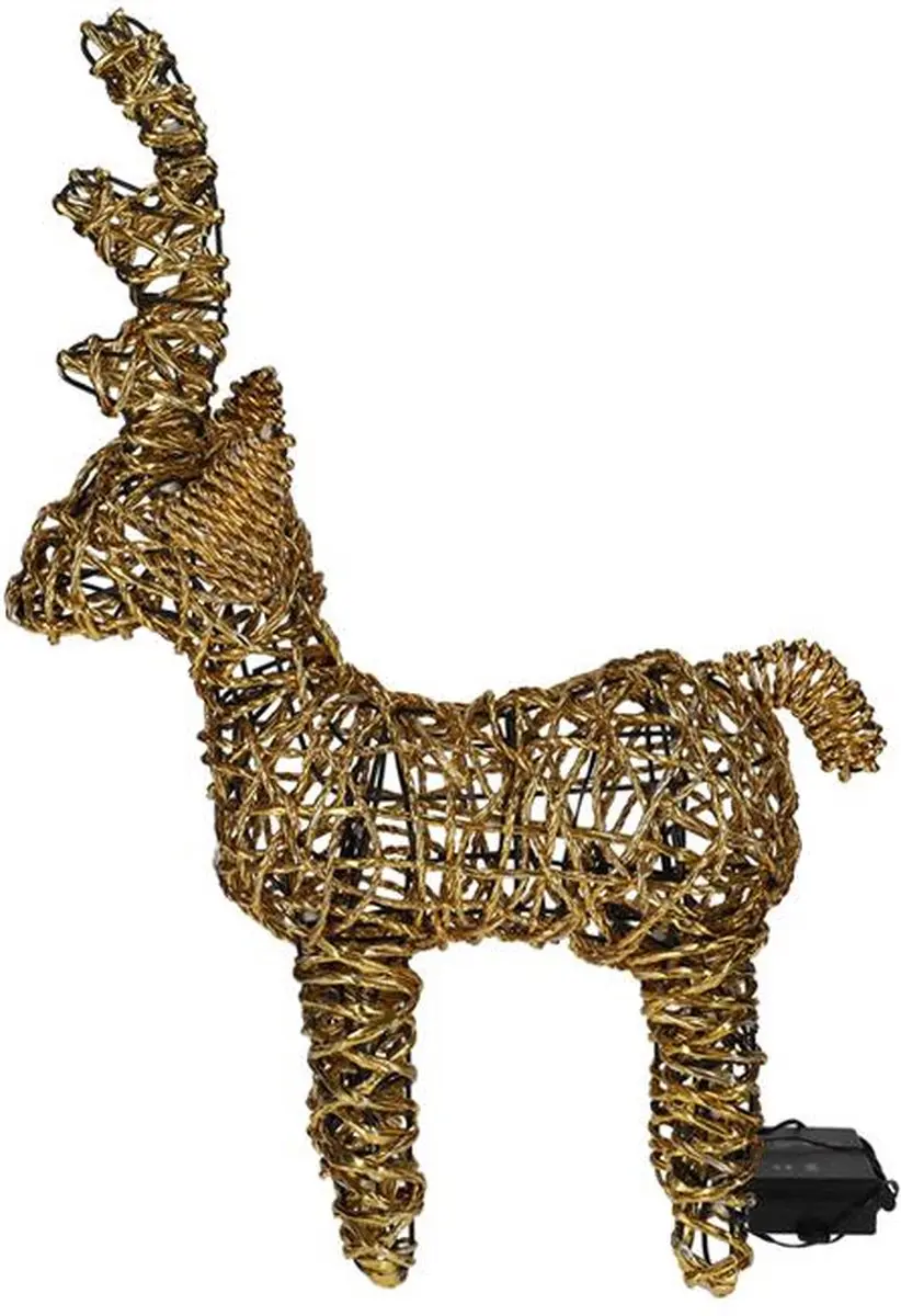 LED Rendier Goud Small