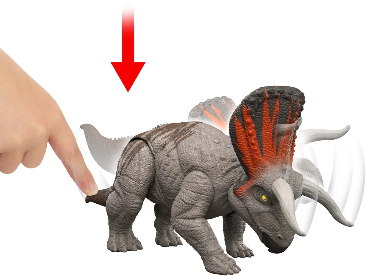 Jurassic World STRIKE ATTACK Zuniceratops - Meerkleurig