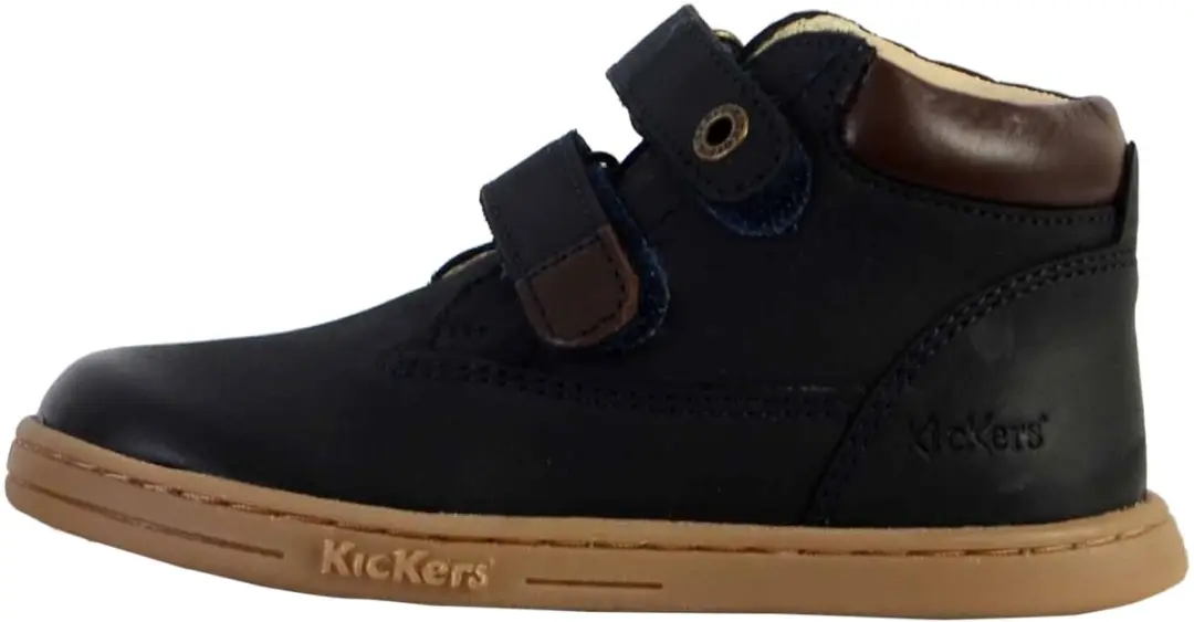 A Scratch-sportschoenen van leer voor kinderen van Tackeasy