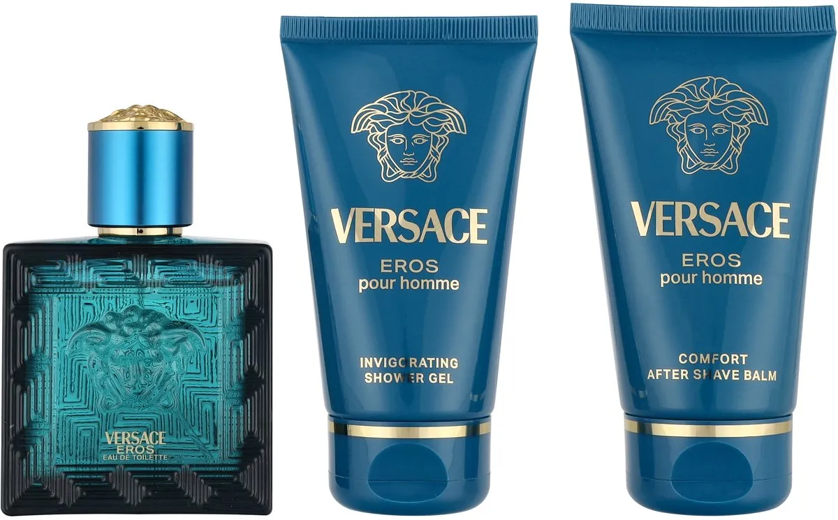 Versace Eros Pour Homme Giftset - 150ml (3x50ml)