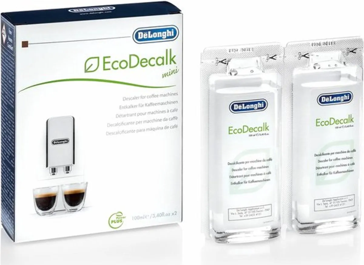 De'Longhi EcoDecalk Mini DLSC200 Ontkalker - 2x100ml - afbeelding 6 van 6