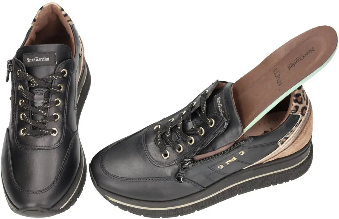 Nero Giardini I617360D100 Dames Sneakers - Zwart