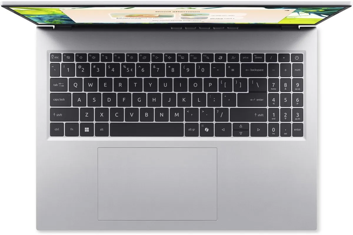 Acer Aspire Go 16 AG16-71P-57YK Laptop 16" - 32GB RAM 512GB SSD - Zilver - afbeelding 6 van 6