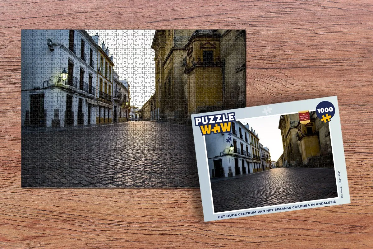 PuzzleWow Córdoba Legpuzzel 1000 Stuks - Multicolor