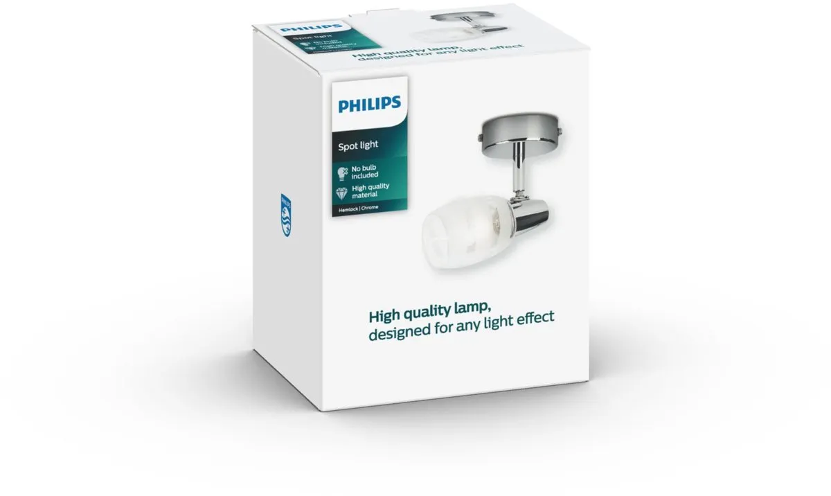Philips Essentials 5028011E7 Oppervlakspot E14 - Chroom