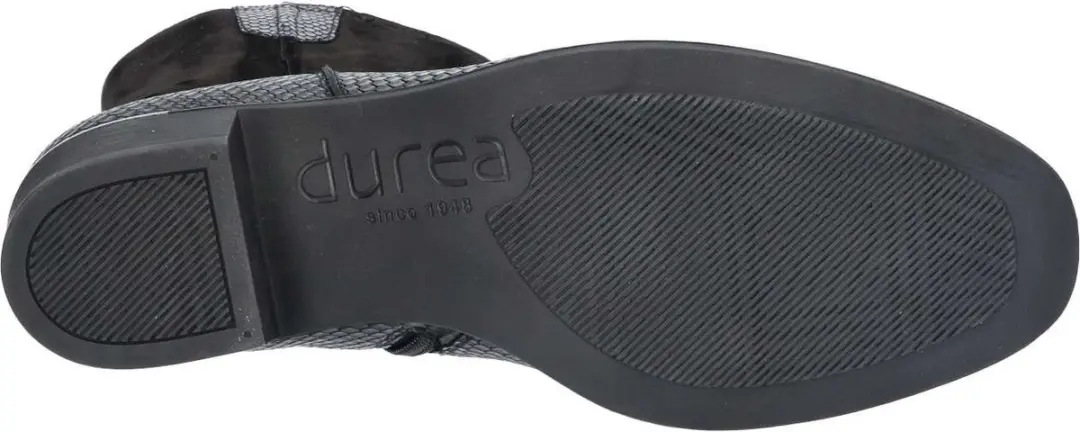 Durea 9787.998.0034-K Dames Enkellaarzen - Zwart