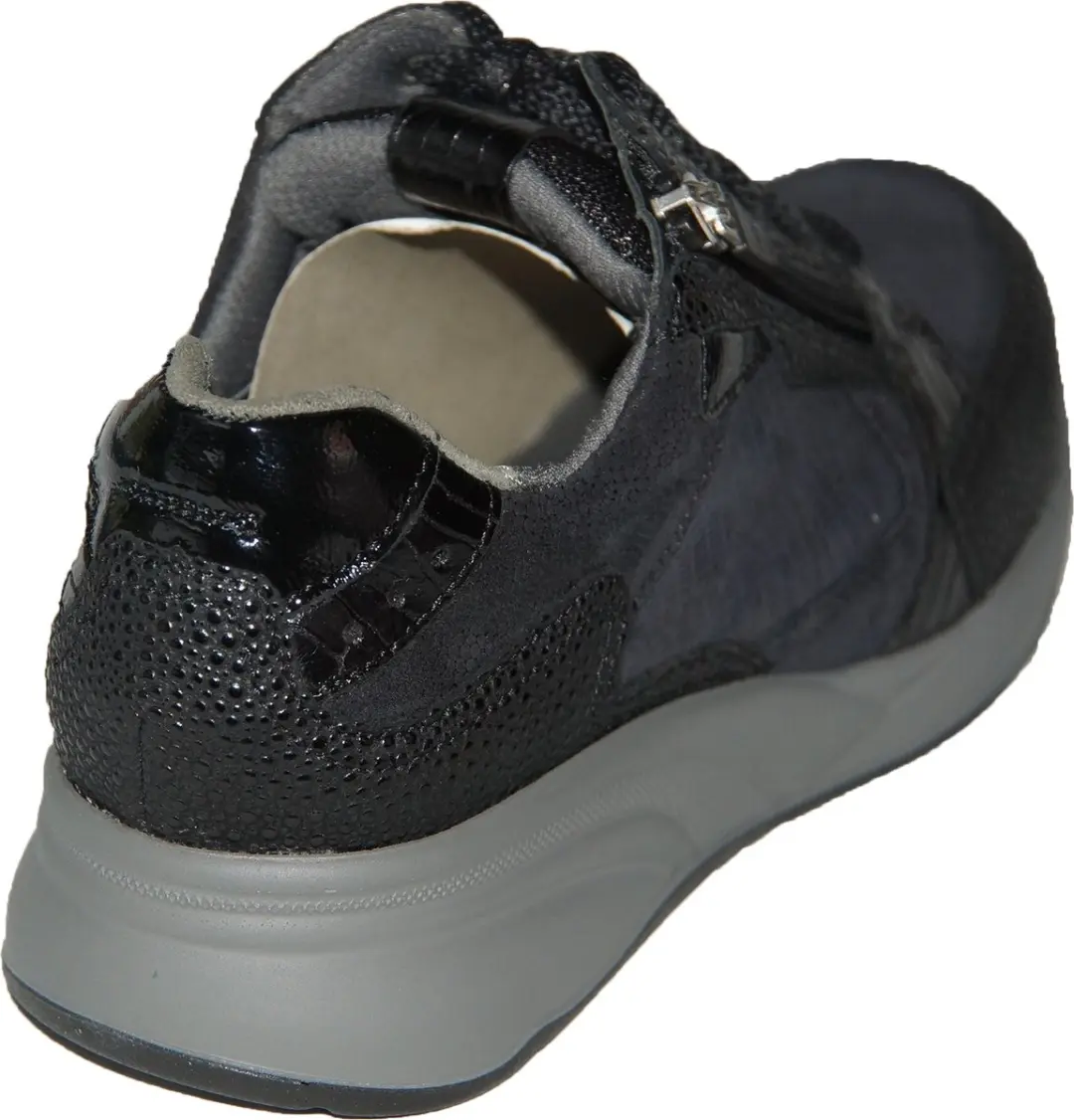 Durea Sneaker 6295 6295 Blauw Zwart - Maat 38