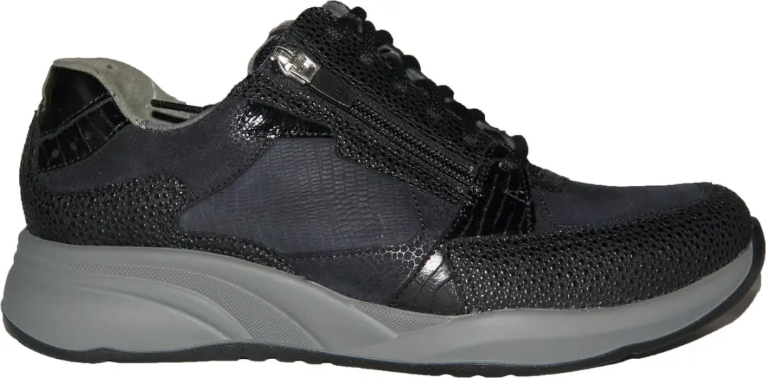 Durea Sneaker 6295 6295 Blauw Zwart - Maat 38