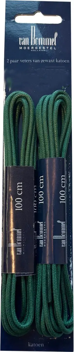 Originele Van Bommel veters Groen 100cm