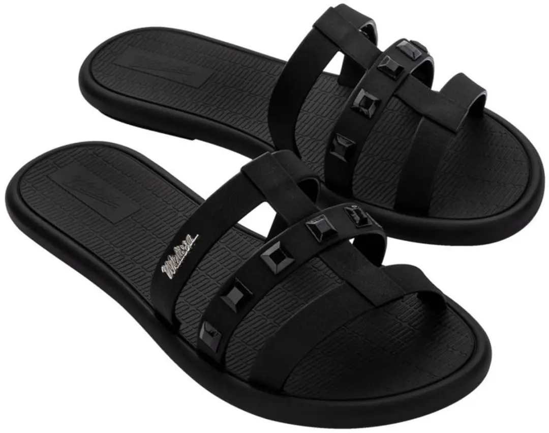 Melissa Sun Atlantis Slippers Zwart EU 40 Vrouw