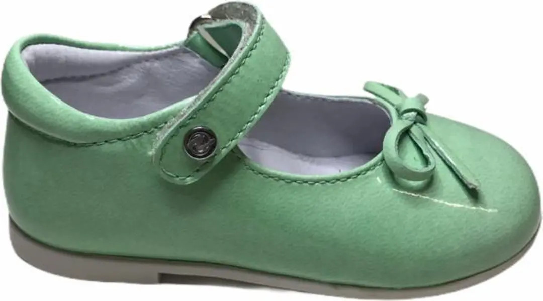 Naturino velcro ballerina 4524 lak muntgroen  mt 24