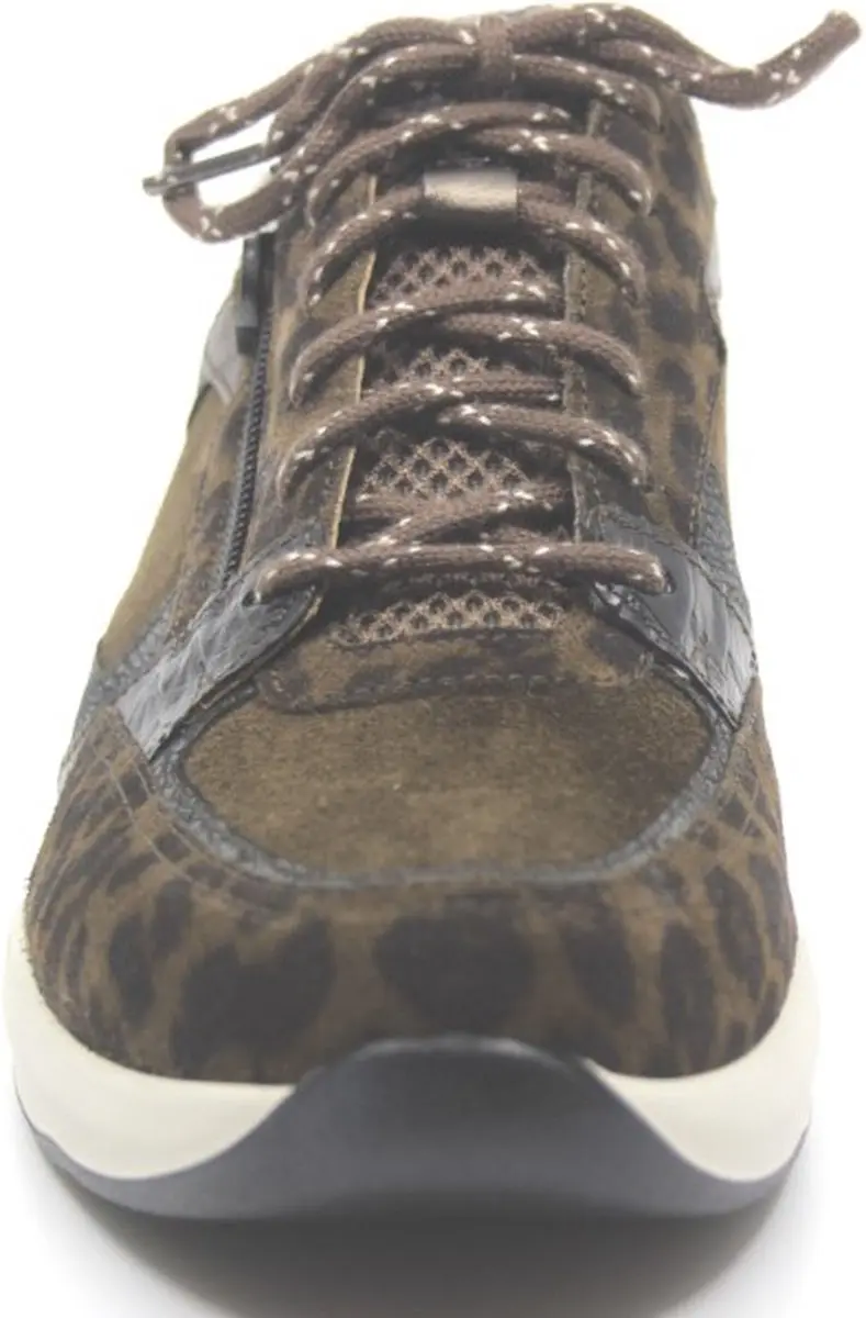 Durea Sneaker 6295 H Olijf/Zwart - 38.5