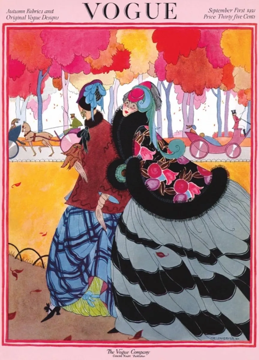 The New York Puzzle Company Vogue Autumn Fashions Puzzel - 1000 Stuks - Multi