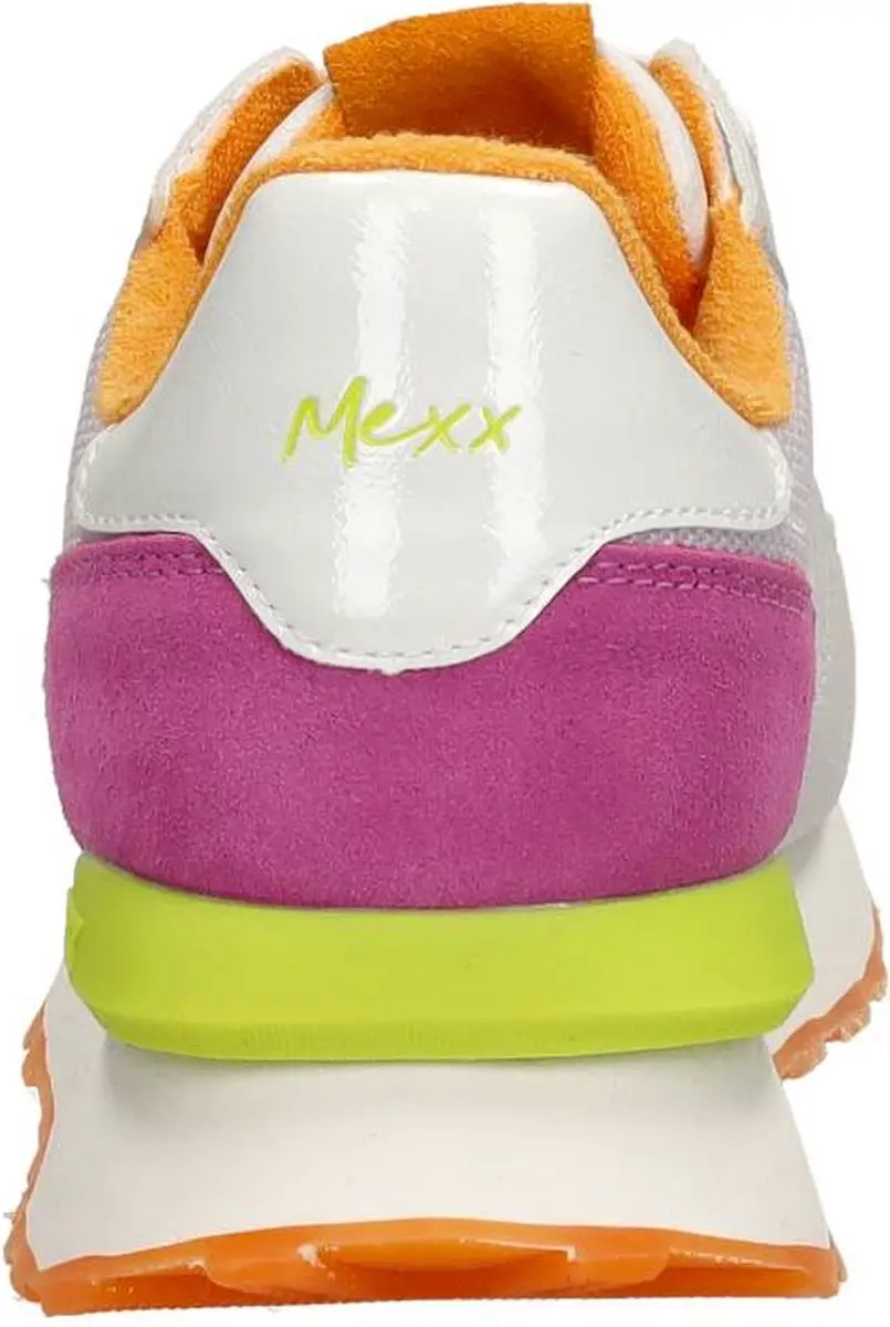 Mexx Juju Sneaker - Roze/Groen - Maat 38 - afbeelding 6 van 6