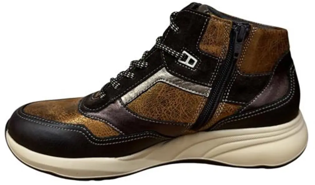 Durea 9778 Sneaker Donkerbruin - 38