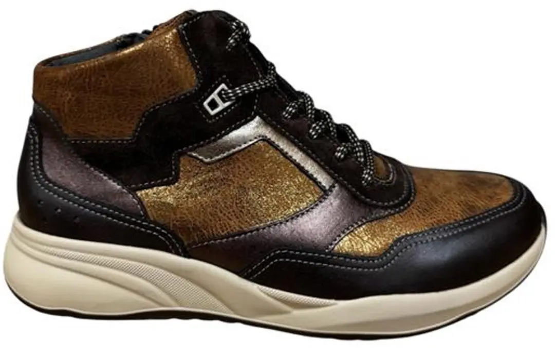 Durea 9778 Sneaker Donkerbruin
