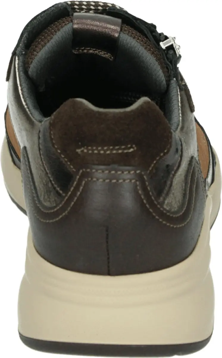 Durea 6295 H Lage Sneakers - Bruin - Maat 41