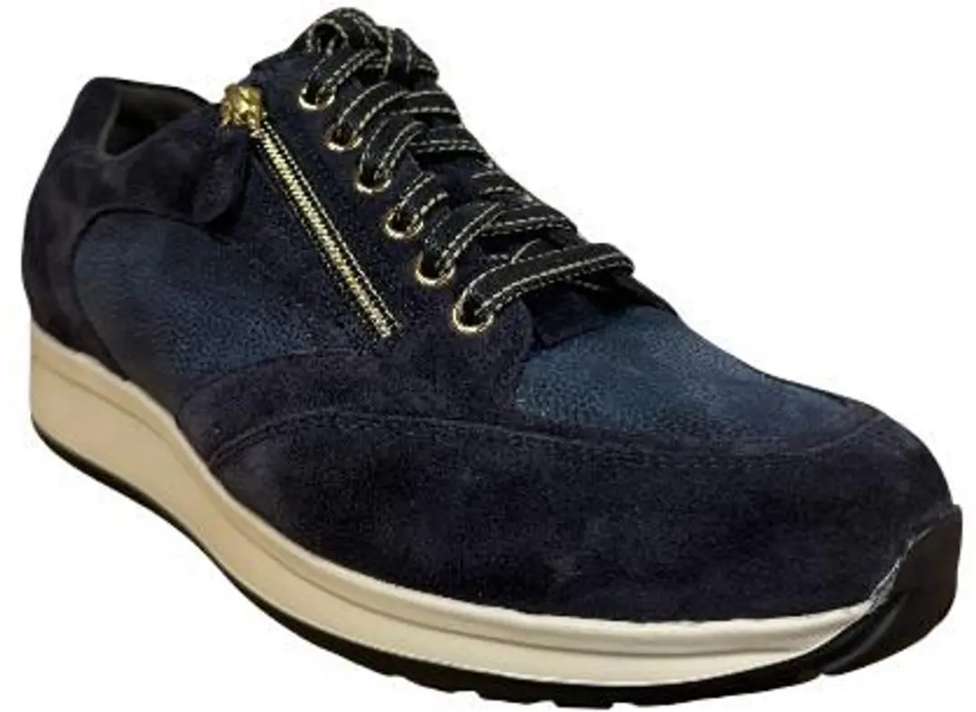 Durea 6322 Blauwe Wandelschoen - Maat 37