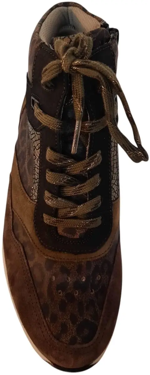 Durea Suede C.VTR Rits 22986 5 - Herenschoen - 43 - Bruin