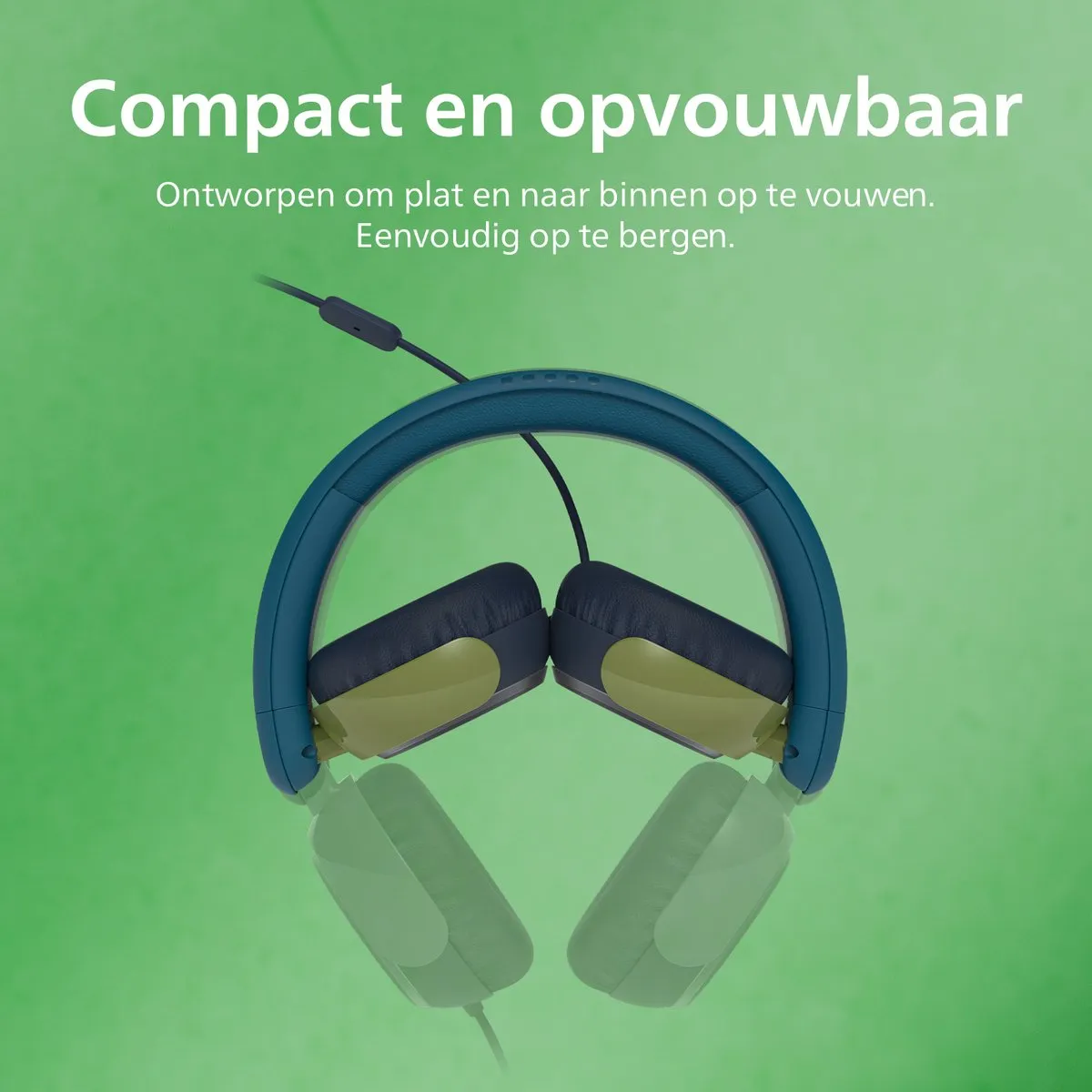 Philips TAK2000CT On-Ear Hoofdtelefoon - Kindermodel - Chrystal Groen