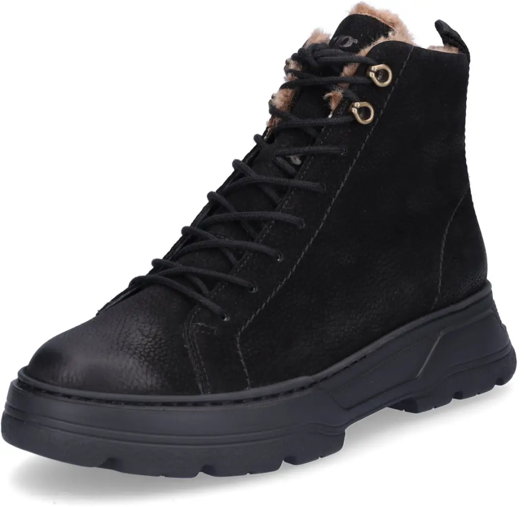 Paul Green dames veterlaars zwart