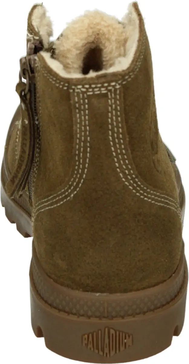 Palladium Pampa Zip WL Pilot Hoge Sneakers - Bruin 41 - afbeelding 2 van 4
