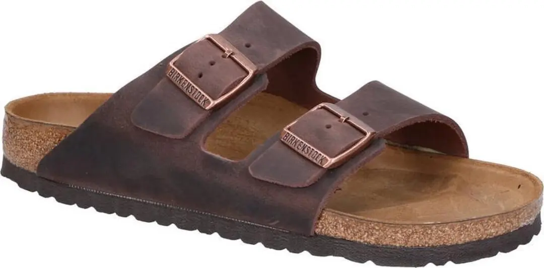 Birkenstock Arizona FL Narrow Slides Habana - Maat 39 - afbeelding 2 van 6