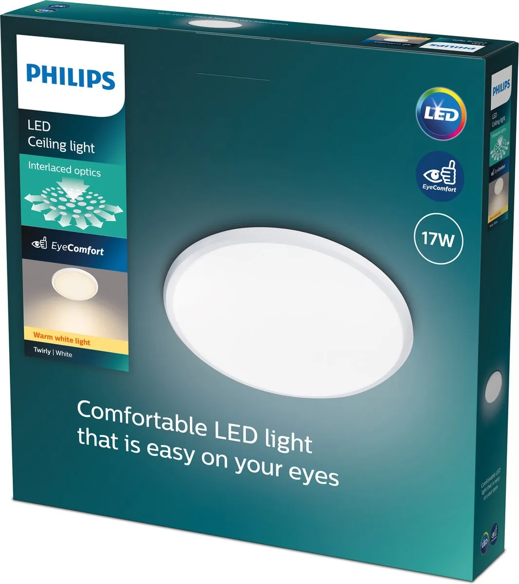 Philips Twirly Plafondlamp 17W