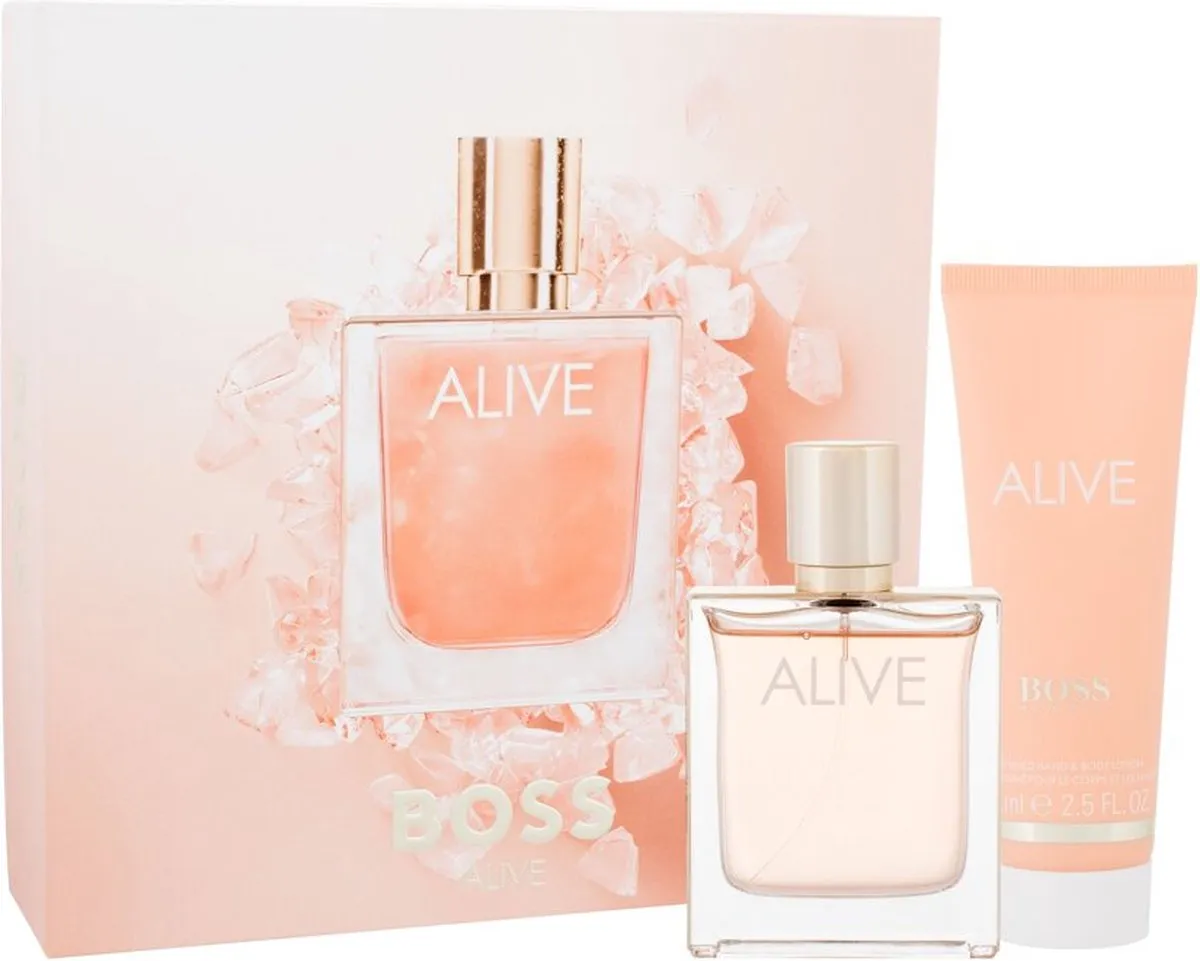 Hugo Boss Alive Geschenkset - Eau de Parfum 50ml + Bodylotion 75ml