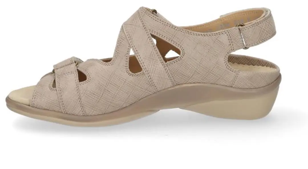 Durea Taupe Leer 3KLB 9861/2 - Maat 41.5