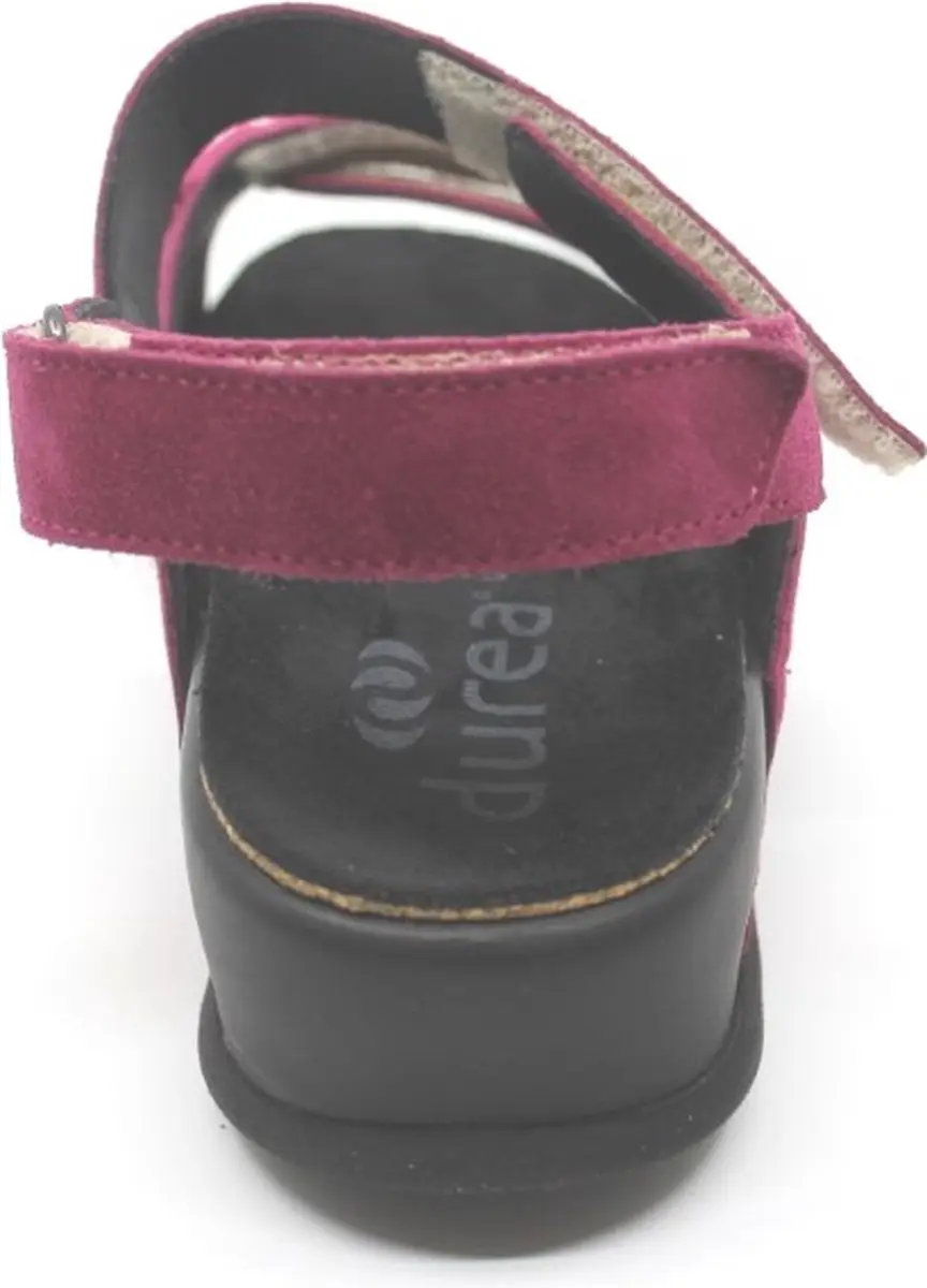 Durea 7423 Fuchsia Sandaal - Wijdte H