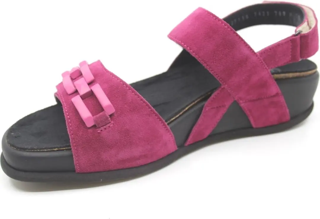 Durea 7423 Fuchsia Sandaal - Wijdte H
