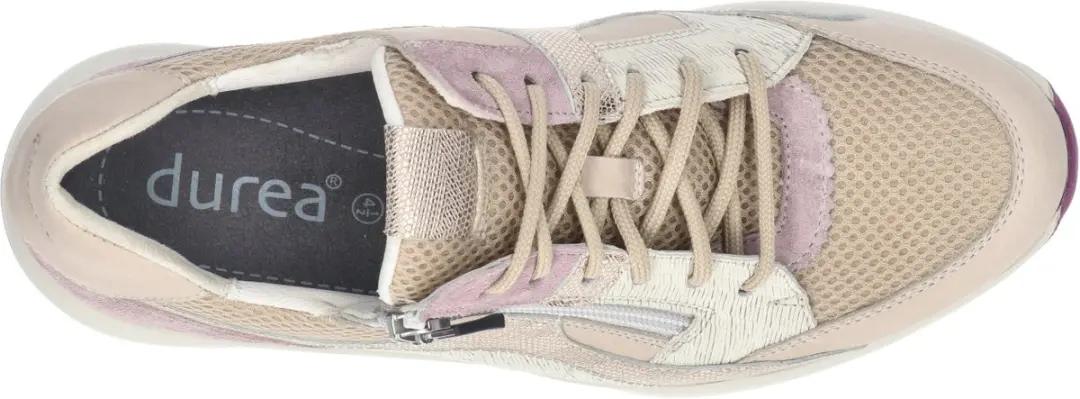 Durea 6318 Sneaker - Taupe - 38.5