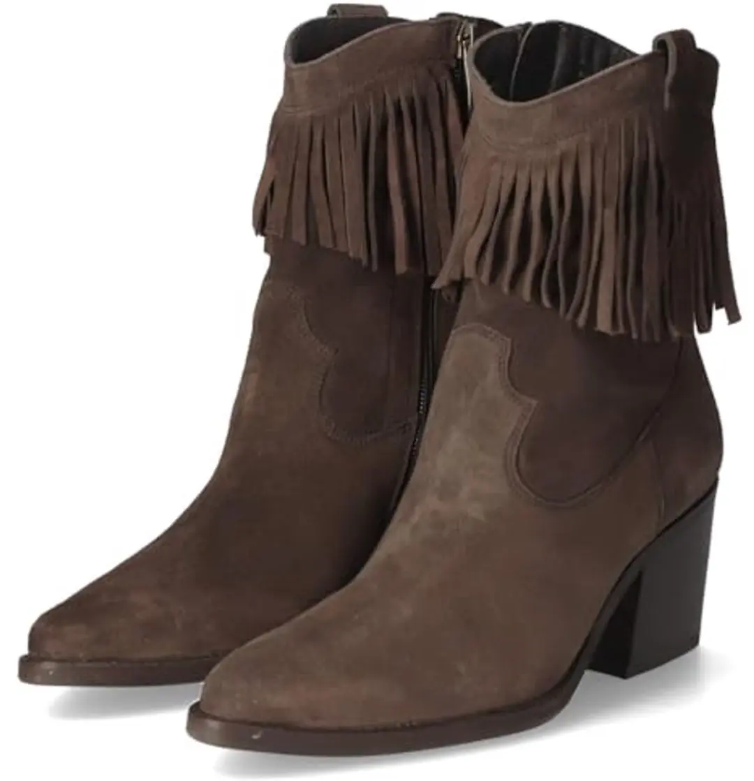 Paul Green Laars Bruin Suede Dames - Maat 40
