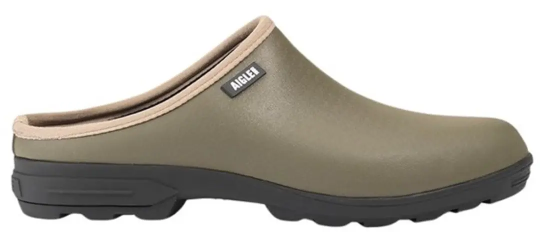 Aigle Lessfor Open M Klompen - Maat 41 - Kaki