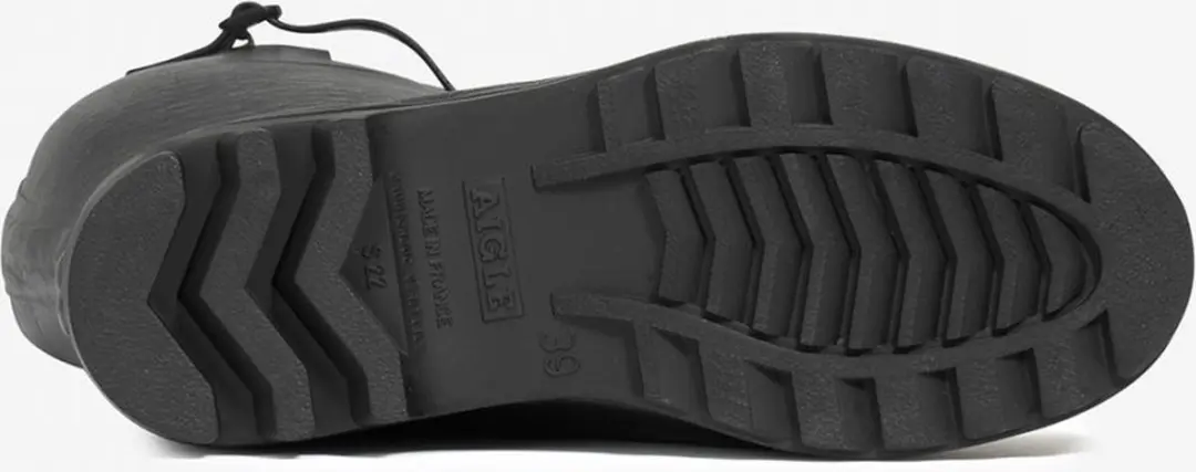 Aigle Aiglentine Fur Regenlaarzen 39 - Zwart