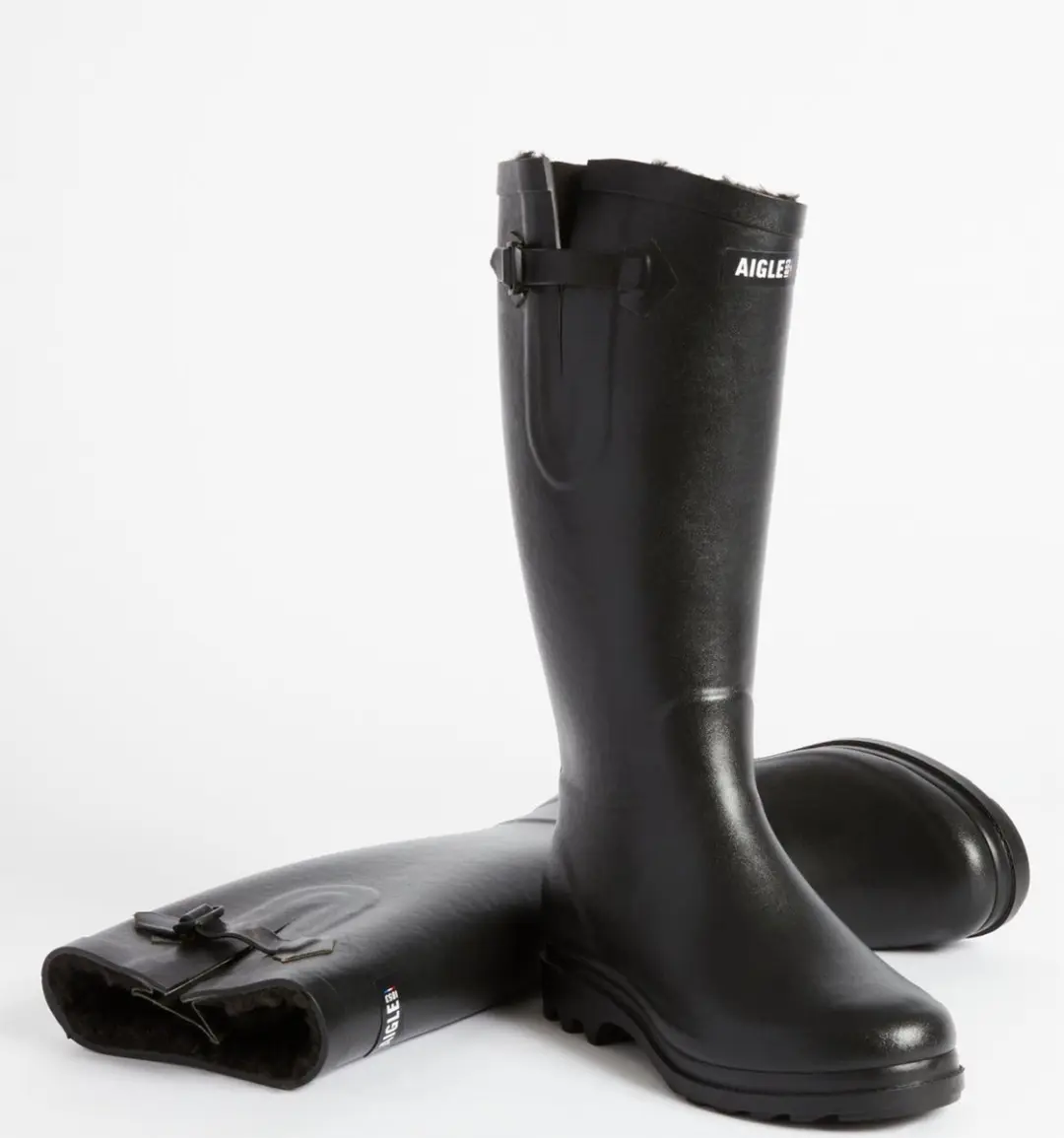 Aigle Aiglentine Fur Regenlaarzen 39 - Zwart